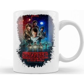 Baskı Dükkanı KB12671 Stranger Things Netflix Porselen Kupa Bardak