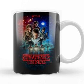 Baskı Dükkanı KB12671 Stranger Things Netflix Porselen Kupa Bardak