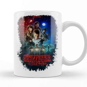 Baskı Dükkanı KB12671 Stranger Things Netflix Porselen Kupa Bardak