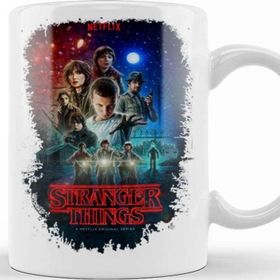 Baskı Dükkanı KB12671 Stranger Things Netflix Porselen Kupa Bardak