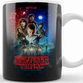 Baskı Dükkanı KB12671 Stranger Things Netflix Porselen Kupa Bardak