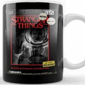 Baskı Dükkanı KB12676 Stranger Things Vintage Porselen Kupa Bardak
