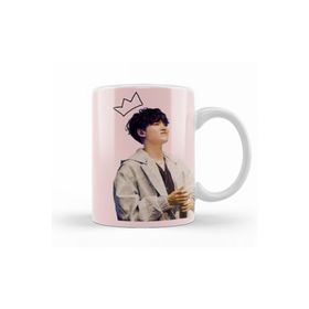 Baskı Dükkanı KB12677 Suga Aesthetic Bts Porselen Kupa Bardak