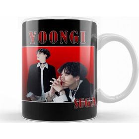 Baskı Dükkanı KB12678 Suga Yoongi Bts Porselen Kupa Bardak