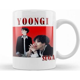 Baskı Dükkanı KB12678 Suga Yoongi Bts Porselen Kupa Bardak