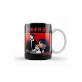 Baskı Dükkanı KB12679 Suga Yoongi Bts Porselen Kupa Bardak