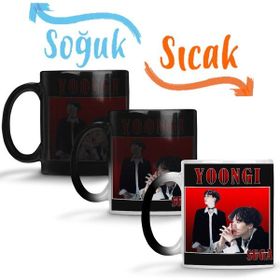 Baskı Dükkanı KB12679 Suga Yoongi Bts Porselen Kupa Bardak