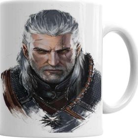 Baskı Dükkanı KB1268 The Witcher Geralt Of Rivia Porselen Kupa Bardak