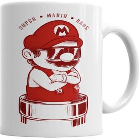 Baskı Dükkanı KB12681 Super Mario Bros Porselen Kupa Bardak