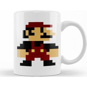 Baskı Dükkanı KB12681 Super Mario Bros Porselen Kupa Bardak