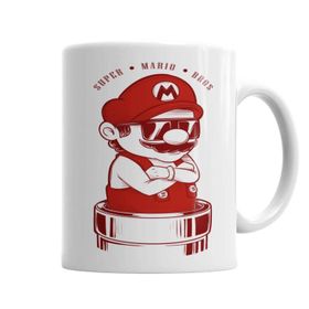 Baskı Dükkanı KB12681 Super Mario Bros Porselen Kupa Bardak