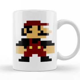 Baskı Dükkanı KB12681 Super Mario Bros Porselen Kupa Bardak