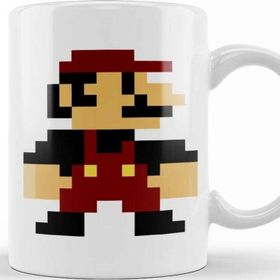 Baskı Dükkanı KB12681 Super Mario Bros Porselen Kupa Bardak