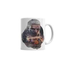 Baskı Dükkanı KB1269 The Witcher Geralt Of Rivia Porselen Kupa Bardak
