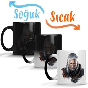 Baskı Dükkanı KB1269 The Witcher Geralt Of Rivia Porselen Kupa Bardak
