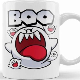 Baskı Dükkanı KB12691 Süper Mario Boo Porselen Kupa Bardak