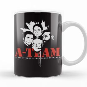 Baskı Dükkanı KB12699 The A Team Porselen Kupa Bardak