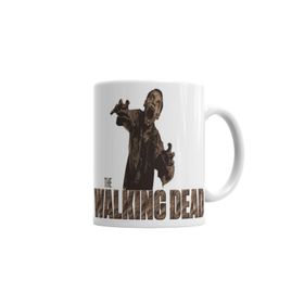 Baskı Dükkanı KB1270 The Walking Dead Zombie Face Porselen Kupa Bardak