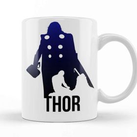 Baskı Dükkanı KB12703 The Avengers Thor Porselen Kupa Bardak