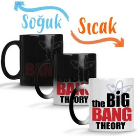 Baskı Dükkanı KB12706 The Big Bang Theory Illüstrasyon Porselen Kupa Bardak