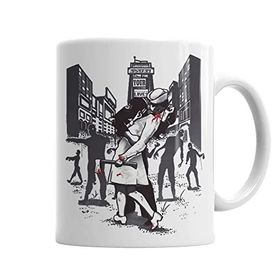 Baskı Dükkanı KB1272 The Walking Dead Z Day Porselen Kupa Bardak