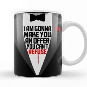 Baskı Dükkanı KB12720 The Godfather refuse Porselen Kupa Bardak