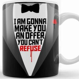 Baskı Dükkanı KB12720 The Godfather refuse Porselen Kupa Bardak