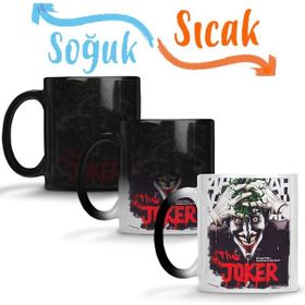 Baskı Dükkanı KB12722 The Good The Mad The Ugly Batman Ve Joker Porselen Kupa Bardak