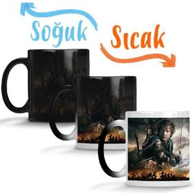 Baskı Dükkanı KB12728 The Hobbit The Battle Of The Five Armies Porselen Kupa Bardak
