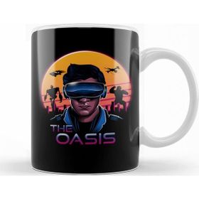 Baskı Dükkanı KB12735 The Oasis Porselen Kupa Bardak