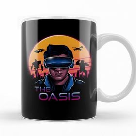 Baskı Dükkanı KB12735 The Oasis Porselen Kupa Bardak