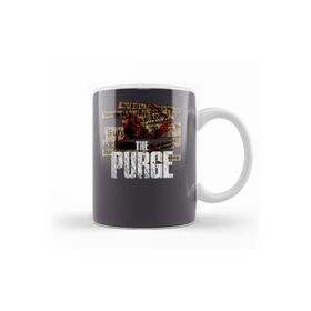 Baskı Dükkanı KB12736 The Purge Newspapers Porselen Kupa Bardak