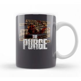 Baskı Dükkanı KB12736 The Purge Newspapers Porselen Kupa Bardak