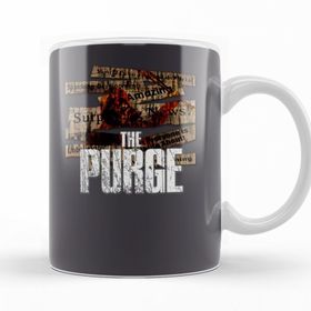 Baskı Dükkanı KB12736 The Purge Newspapers Porselen Kupa Bardak