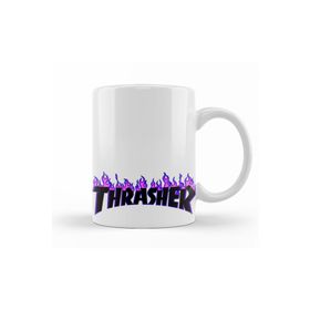 Baskı Dükkanı KB12750 Thrasher Logo Porselen Kupa Bardak
