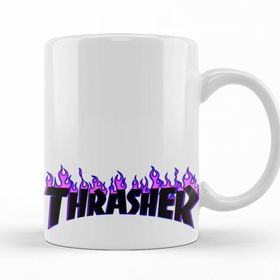 Baskı Dükkanı KB12750 Thrasher Logo Porselen Kupa Bardak