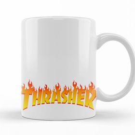 Baskı Dükkanı KB12754 Transparent Thrasher Porselen Kupa Bardak