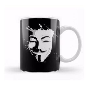 Baskı Dükkanı KB12766 V For Vendetta Expectus Porselen Kupa Bardak