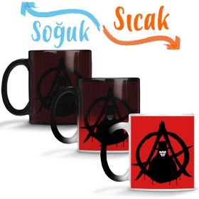 Baskı Dükkanı KB12773 V For Vendetta V Porselen Kupa Bardak
