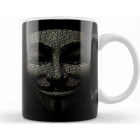 Baskı Dükkanı KB12774 V For Vendetta We Dont Porselen Kupa Bardak