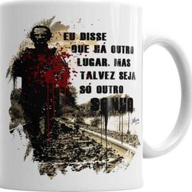 Baskı Dükkanı KB1283 The Walking Dead Rick Grimes Michonne Daryl Carl Kupa Bardak