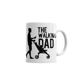 Baskı Dükkanı KB1284 The Walking Dad Porselen Kupa Bardak