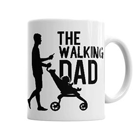 Baskı Dükkanı KB1284 The Walking Dad Porselen Kupa Bardak