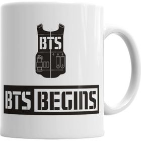 Baskı Dükkanı KB129 Bts Begins Porselen Kupa Bardak