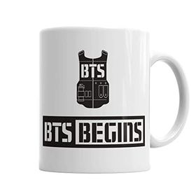 Baskı Dükkanı KB129 Bts Begins Porselen Kupa Bardak