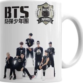 Baskı Dükkanı KB129 Bts Begins Porselen Kupa Bardak