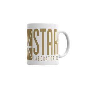 Baskı Dükkanı KB1297 The Flash Star Lab V Porselen Kupa