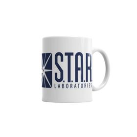 Baskı Dükkanı KB1298 The Flash Star Lab Porselen Kupa Bardak
