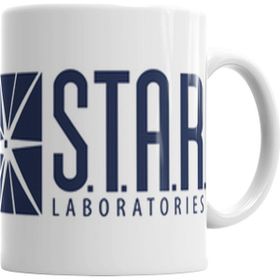 Baskı Dükkanı KB1298 The Flash Star Lab Porselen Kupa Bardak