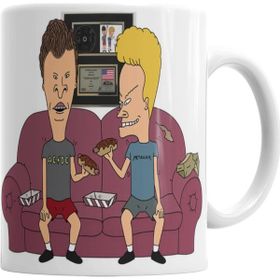 Baskı Dükkanı KB13 Beavis Butthead Porselen Kupa Bardak